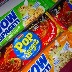 Yummy & Pedas! 🍝 Spaghetti Instan WOW & POP — Hanya RM0.59 🔥